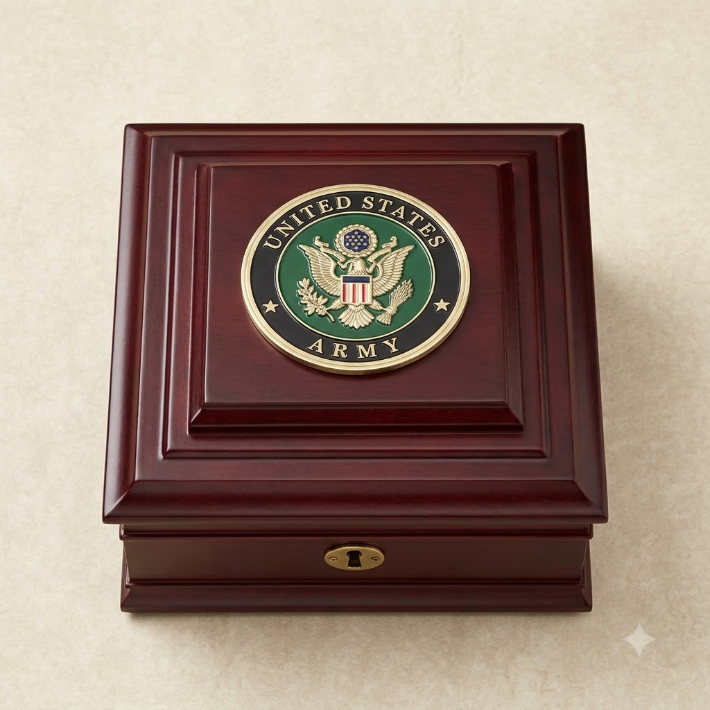 Flags Connections United States Army Executive Desktop Box