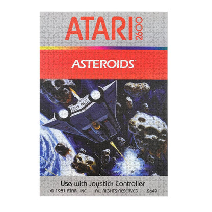 Asteroids Atari 1000 Piece Premium Jigsaw Puzzle Blue Kazoo