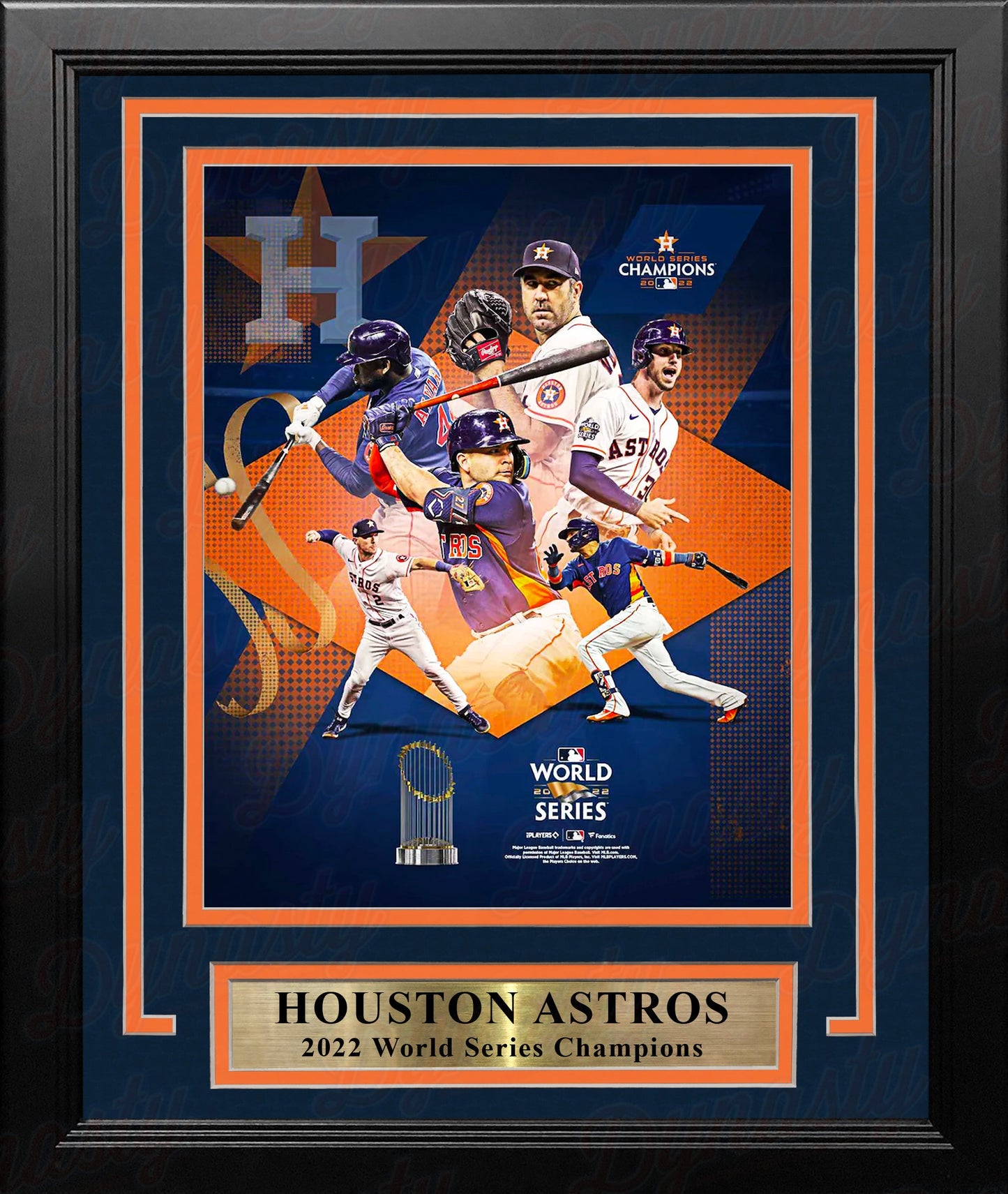 Houston Astros 2022 World Series Champions 8" x 10" Framed Baseball Photo