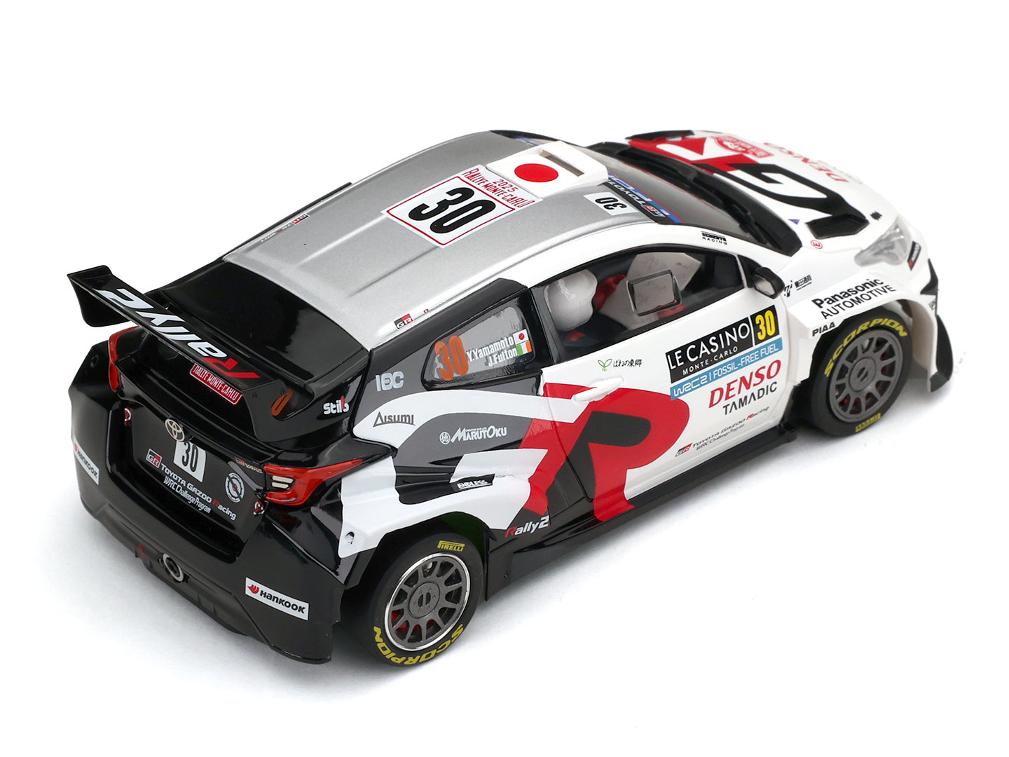 Avant Slot 52607B Toyota Yaris WRC2 2025 Rally Montecarlo 1/32 Slot Car