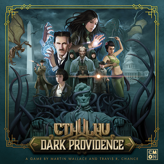 Cthulhu: Dark Providence with exclusive Cthulhu: Death May Die Investigators