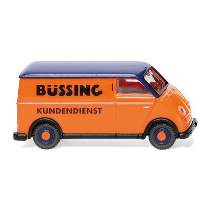 Wiking 033404 1/87 Scale Bussing Kundendienst - Dkw Speed Box Van High