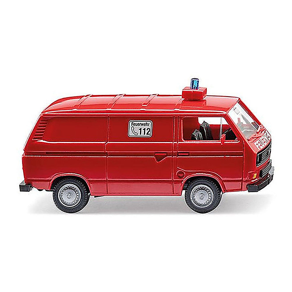 Wiking 060133 1/87 Scale Fire Service - 1981-92 Volkswagen T3 Van High