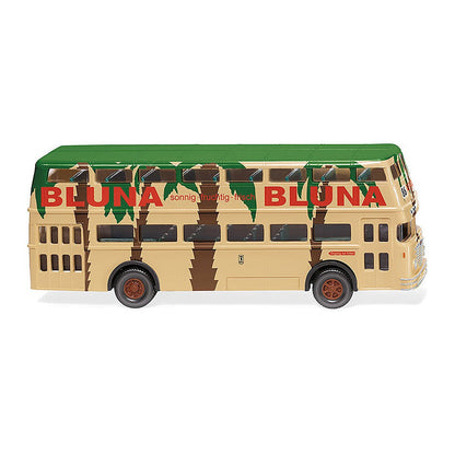 Wiking 072205 1/87 Scale Bluna - Bussing D2U Double-Decker Bus High Quality