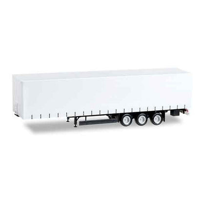 Herpa 076303 1/87 Scale Krone 3-Axle Curtainside Trailer