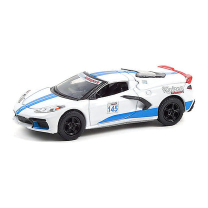 Greenlight 13300-E 1/64 Scale #145 Track Battle - 2020 Chevrolet Corvette C8
