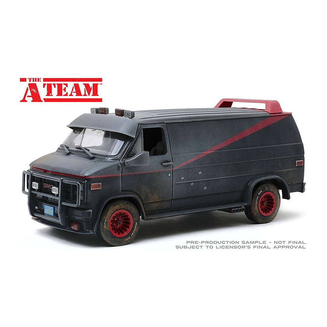 Greenlight 13567 1/18 Scale B.A.'S 1983 Gmc Vandura Weathered Version