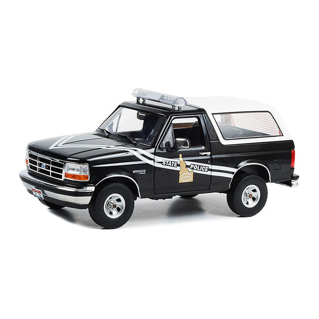 Greenlight 19133 1/18 Scale Idaho State Police - 1996 Ford Bronco