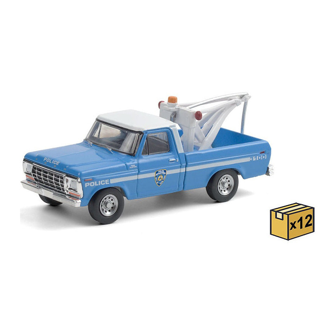 Greenlight 30224-CASE 1/64 Scale New York City Police Dept Nypd