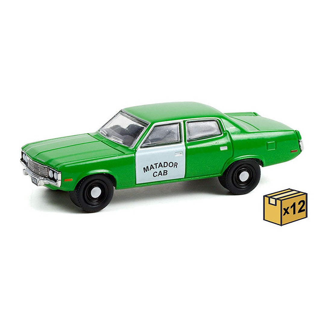 Greenlight 30246-CASE 1/64 Scale Matador Cab 'Fare-Master' - 1973 Amc Matador
