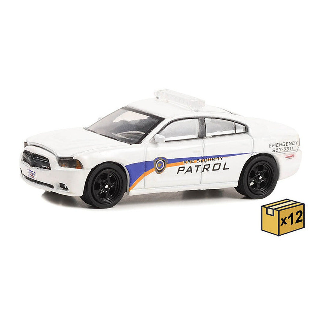 Greenlight 30286-CASE 1/64 Scale Ksc - 2014 Dodge Charger Kennedy Space Center