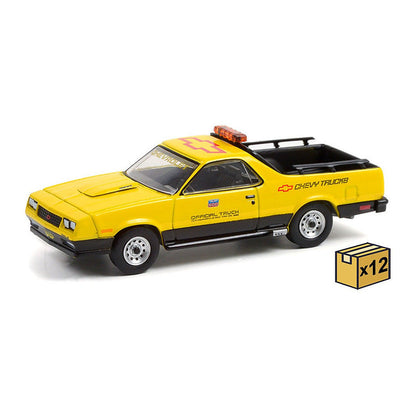 Greenlight 30311-CASE 1/64 Scale 1986 Chevrolet El Camino Ss 70Th Indianapolis