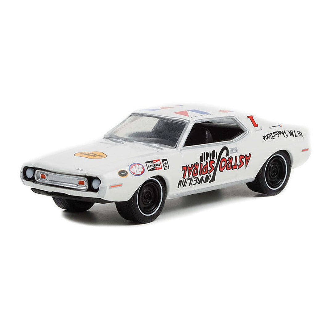 Greenlight 30329 1/64 Scale Astro Spiral Jump - 1972 Amc Javelin Sst