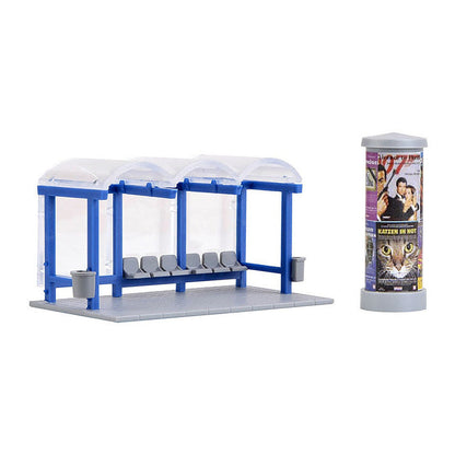 Kibri 38142 1/87 Scale Bus Stop