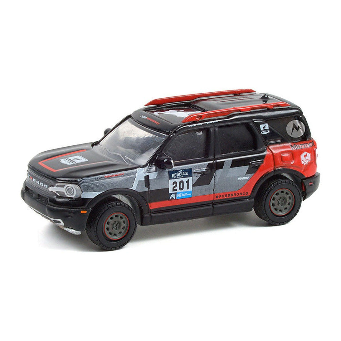 Greenlight 41130-F 1/64 Scale Ford Performance - Ford Bronco Sport #201 Rebelle