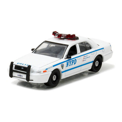 Greenlight 42771 1/64 Scale NYPD - 2011 Ford Crown Victoria Police Interceptor
