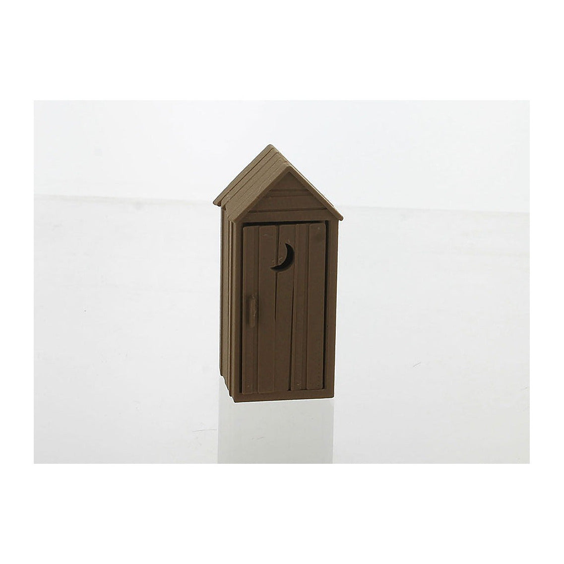 3D To Scale 43-142-WD 1/43 – Rustic Outhouse for Miniature Layouts