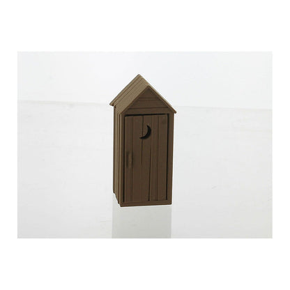 3D To Scale 43-142-WD 1/43 – Rustic Outhouse for Miniature Layouts