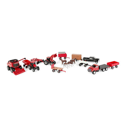 Ertl 44091 Scale Case Ih Vehicle Playset