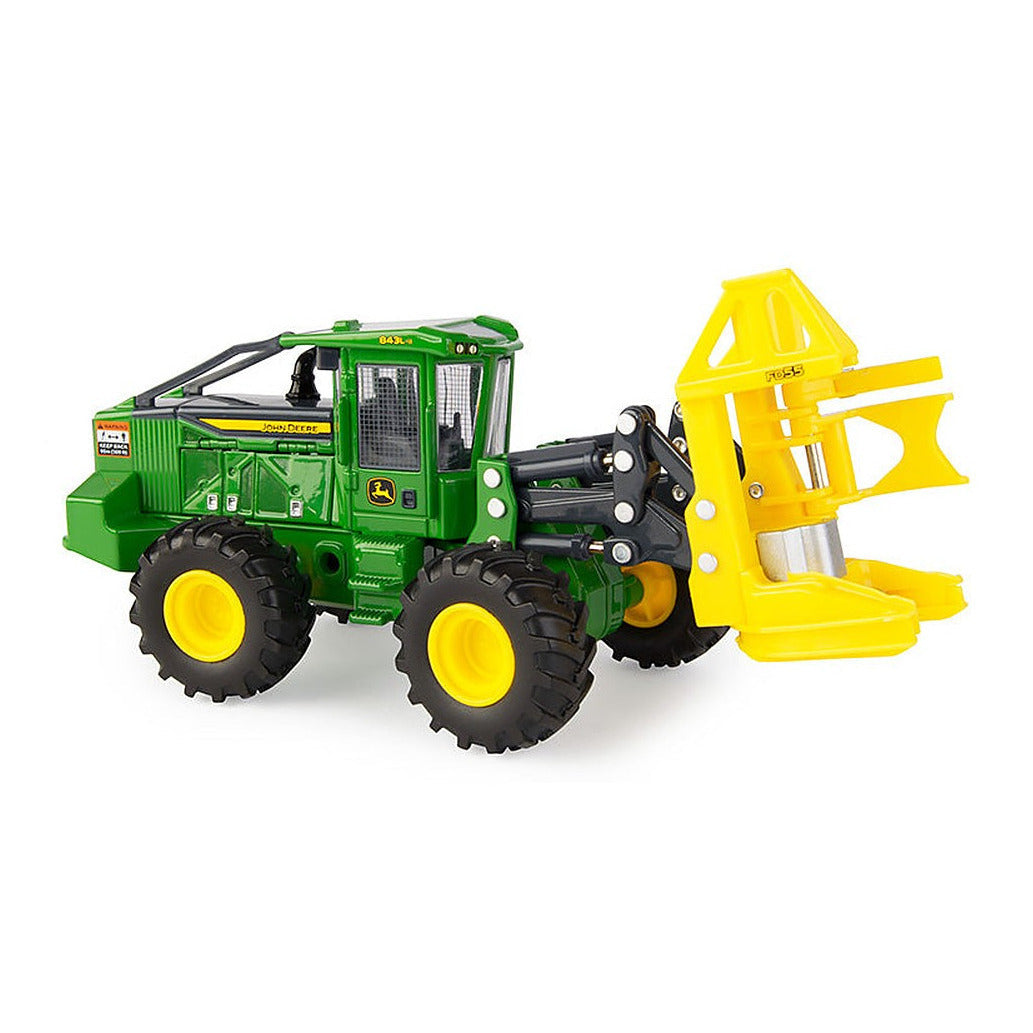 Ertl 45678 1/50 Scale John Deere 843L-Ii Wheeled Feller Buncher