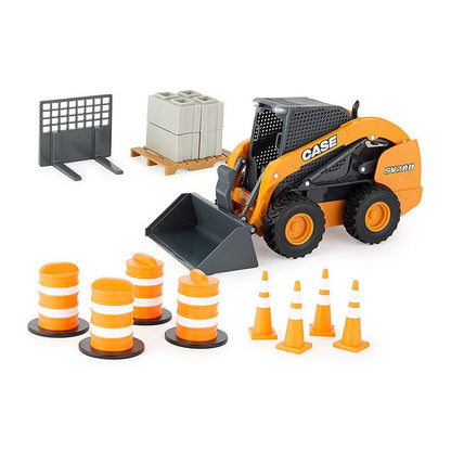 Ertl 47350 1/16 Scale Case Sv280 Skid Steer Loader Playset