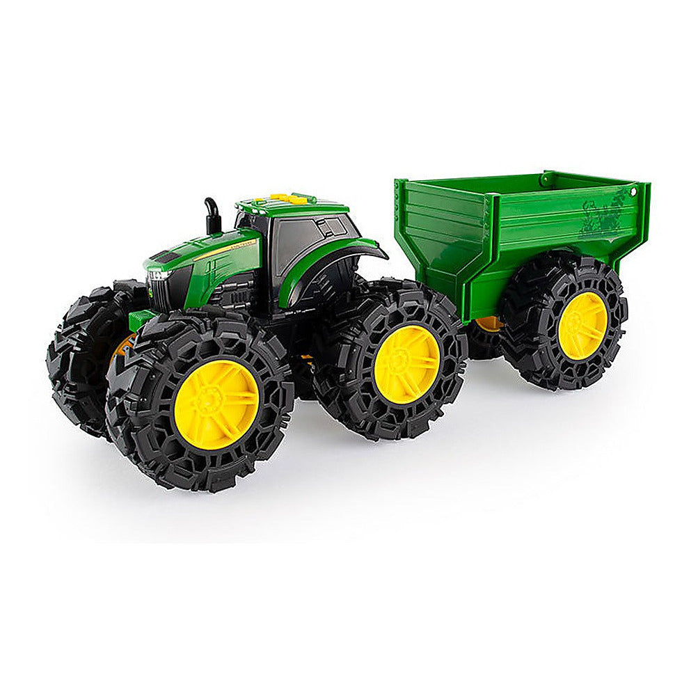 Ertl 47353 Scale John Deere Monster Treads Tractor And Wagon