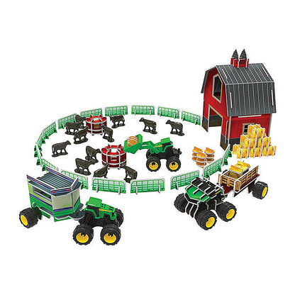 Ertl 47425 Scale John Deere Buildable Barn Play Set