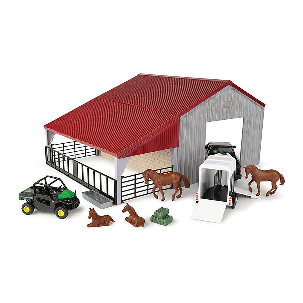 Ertl 47522 1/32 Scale John Deere Weathered Barn Playset
