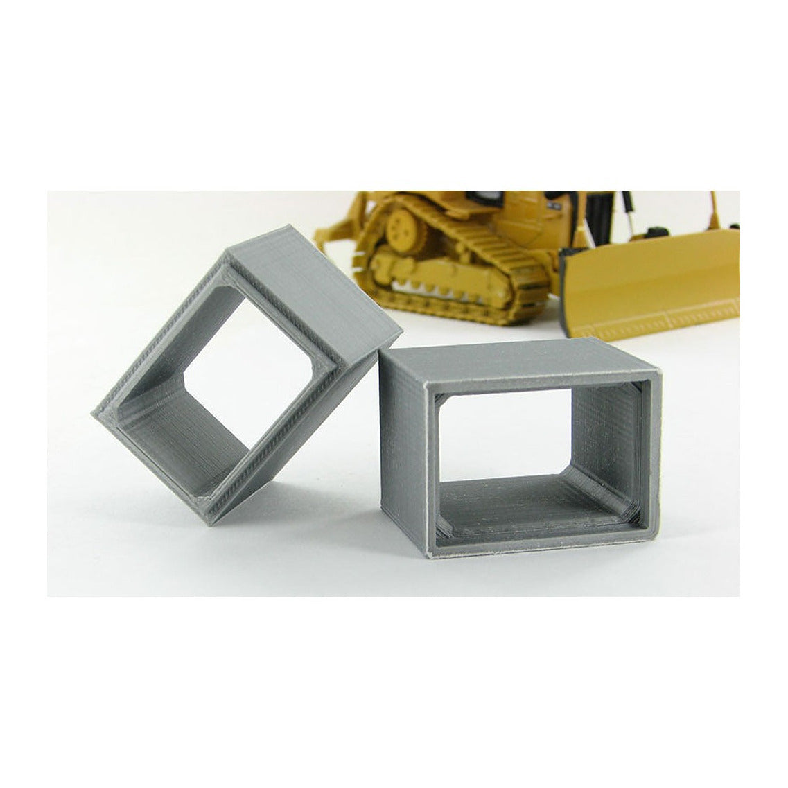 3D To Scale 50-120-GY 1/50 – Box Culvert 2pk Gray Concrete Model
