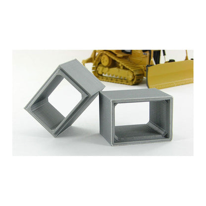 3D To Scale 50-120-GY 1/50 – Box Culvert 2pk Gray Concrete Model