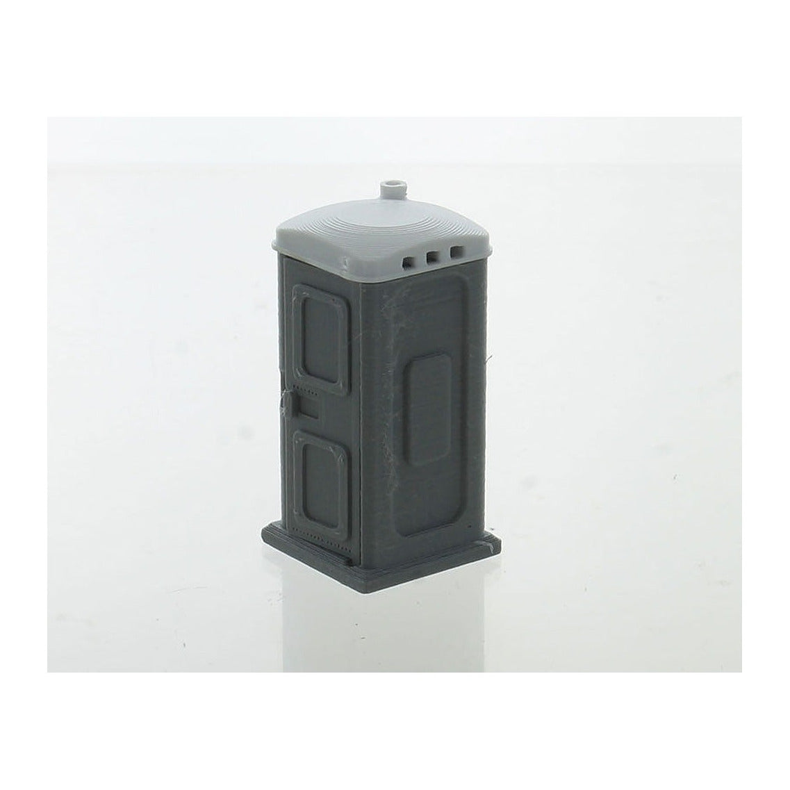 3D To Scale 50-141-GY 1/50 – Porta-Potty Gray/White Scene Accessory