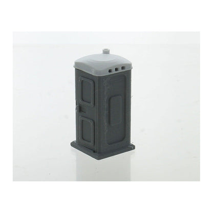 3D To Scale 50-141-GY 1/50 – Porta-Potty Gray/White Scene Accessory