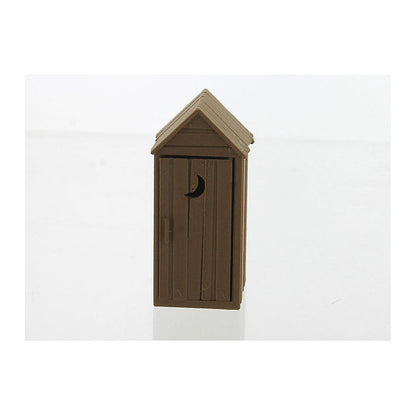 3D To Scale 50-142-WD 1/50 – Rustic Outhouse Wood Finish Diorama