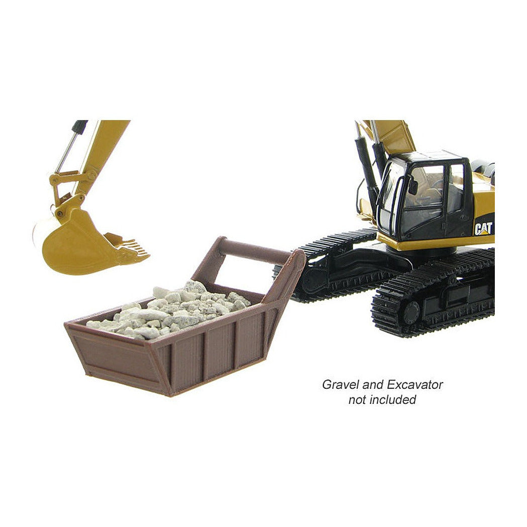 3D To Scale 50-160-BN 1/50 – Gravel Box Brown Diorama Accessory