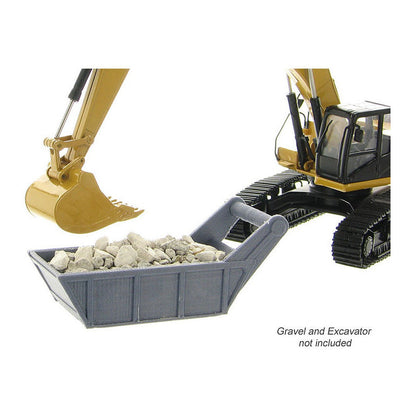 3D To Scale 50-160-GY 1/50 – Gravel Box Gray Scene Detail Prop