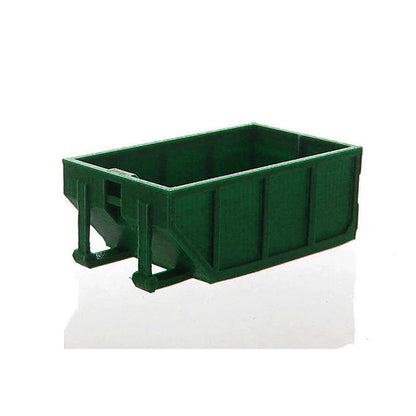 3D To Scale 50-235-GR 1/50 – Rolloff Dumpster 10yds Green Diorama Detail