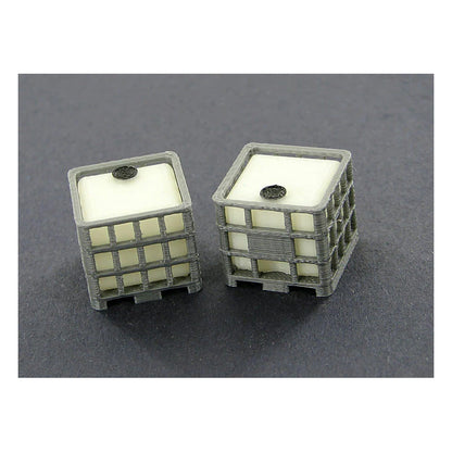 3D To Scale 50-250-GY 1/50 – IBC Pallet Tanks 2pk Gray/Natural Utility