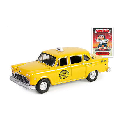 Greenlight 54100-A 1/64 Scale Poppy Fiction - 1977 Checker Taxicab Garbage Pail