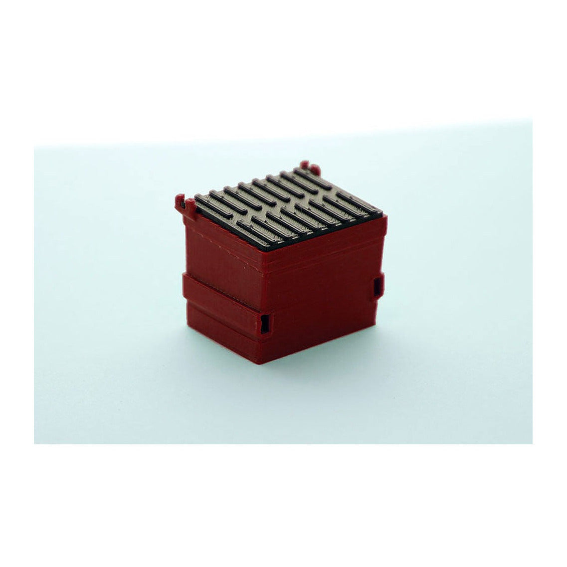 3D To Scale 64-230-R 1/64 – Trash Dumpster Dark Red Scene Accessory