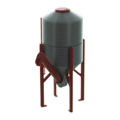 3D To Scale 64-304-GY 1/64 – Storage Bin on Legs Gray Utility Model