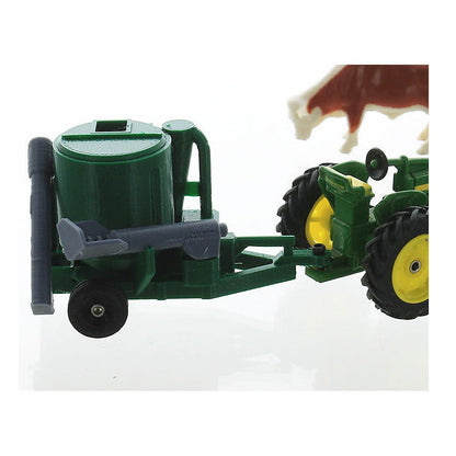 3D To Scale 64-354-GR 1/64 – Grinder/Mixer Green Removable Augers Model