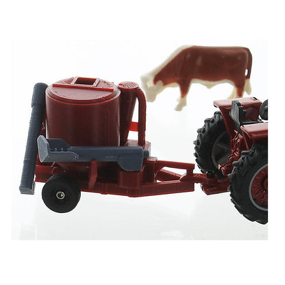 3D To Scale 64-354-R 1/64 – Grinder/Mixer Red Removable Augers Diorama