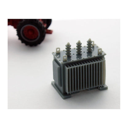 3D To Scale 64-440-GY 1/64 – Electrical Transformer Gray Miniature Utility
