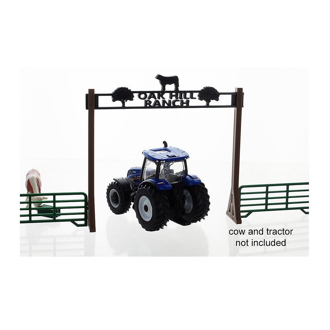 3D To Scale 64-624-BN 1/64 – Oak Hill Ranch Entry Brown Scene Accessory