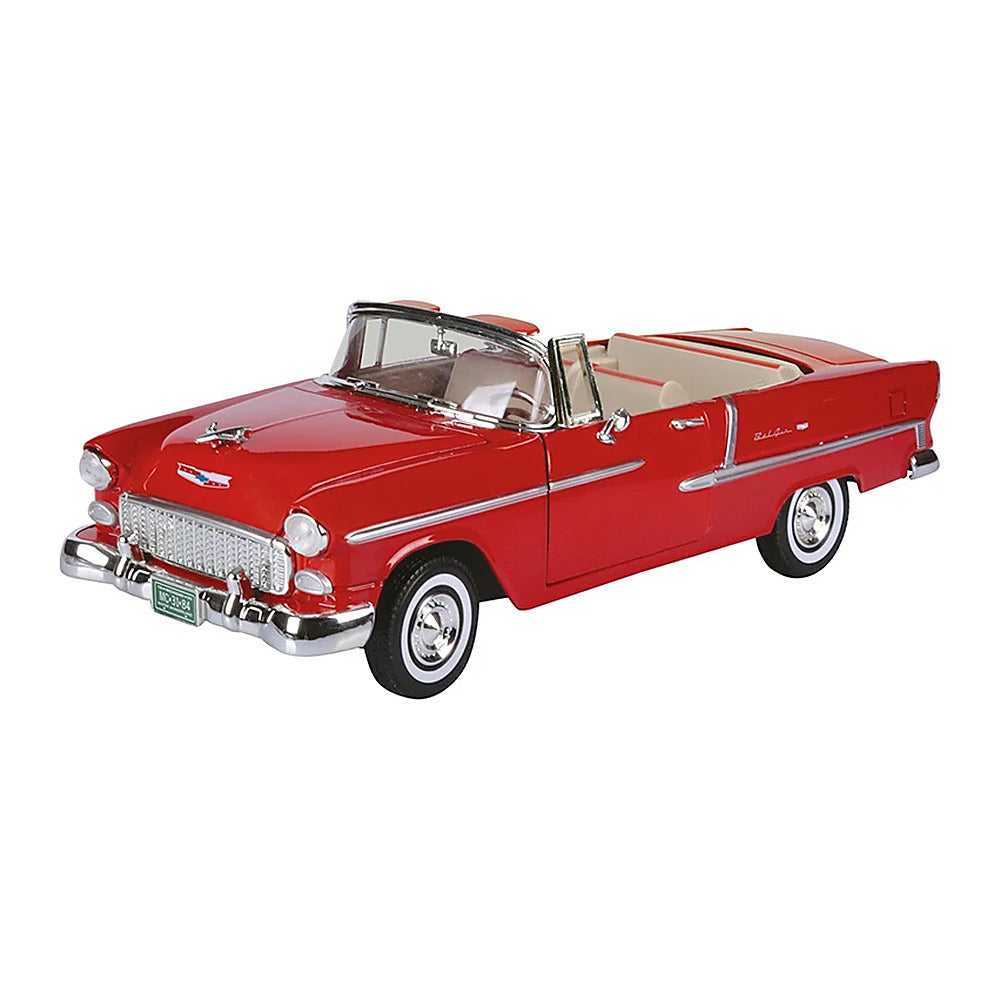 Motormax 73184AC-R 1/18 Scale 1955 Chevrolet Bel Air Convertible