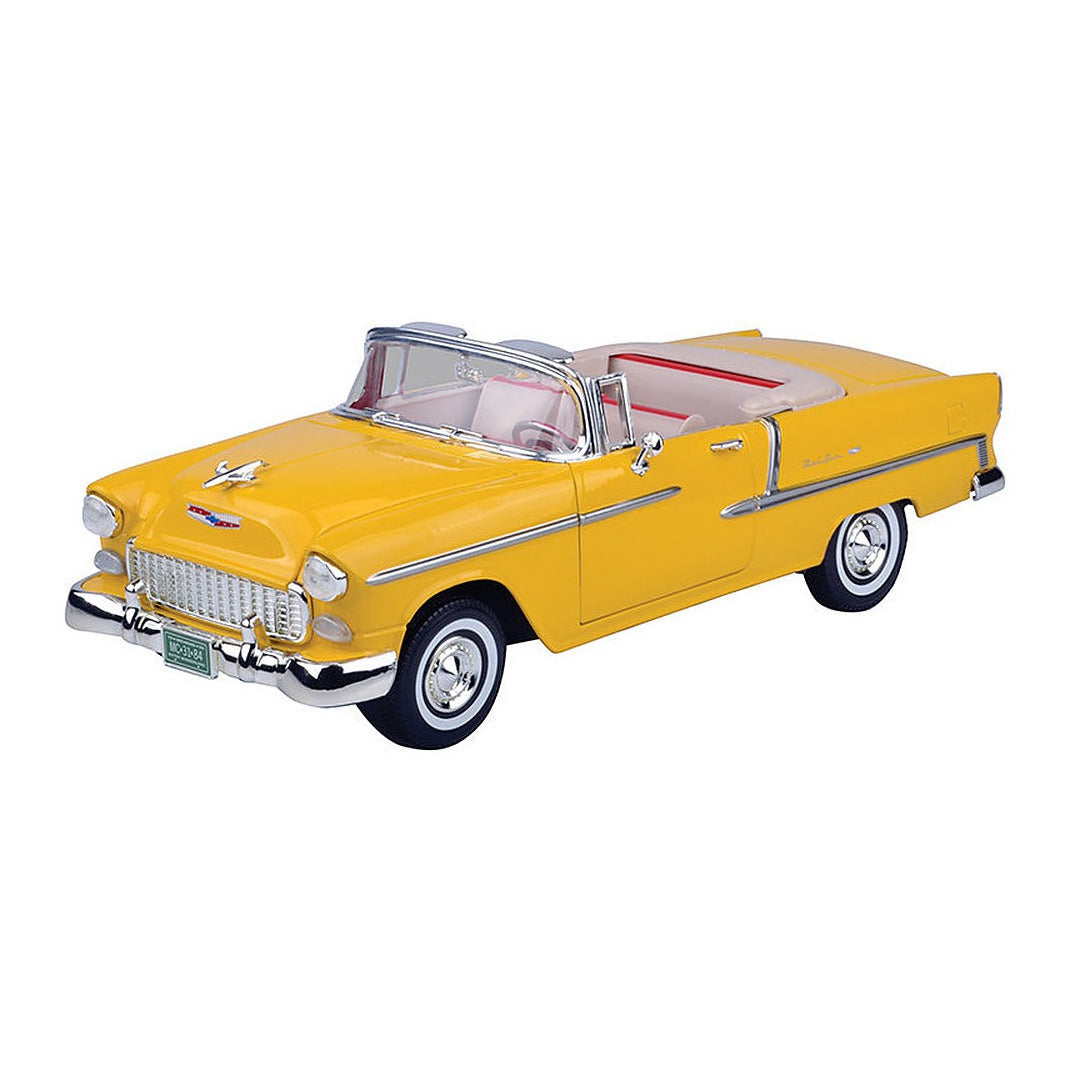 Motormax 73184TC-Y 1/18 Scale 1955 Chevrolet Bel Air Convertible