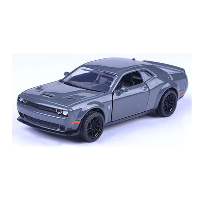 Motormax 73675AL-GY Scale 2018 Dodge Challenger Srt Hellcat