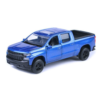 Motormax 73677AL-MBL  Scale 2019 Chevrolet Silverado Trail Boss
