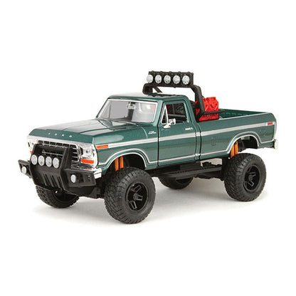 Motormax 79138DKGR 1/24 Scale 1979 Ford F-150 Custom Off-Road Truck