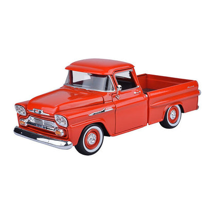Motormax 79311AC-OR 1/24 Scale 1958 Chevrolet Apache Fleetside Pickup